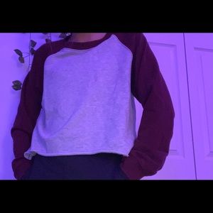 Forever 21 cropped long sleeve